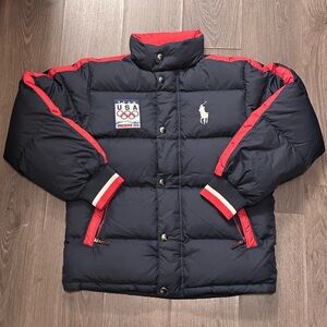 Polo Ralph Lauren Team USA 2010 Winter Olympics Opening Ceremony Puffer Jacket